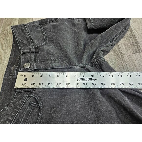 Riders by Lee Women's Straight Leg Jeans - Dark Gray - Picture 10 of 11